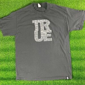 True Clothing Logo Safari Grey T-Shirt